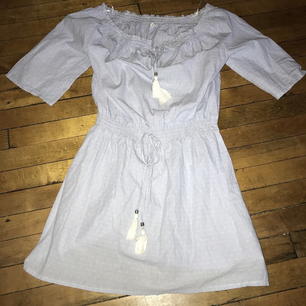 En Crème‎ Medium Light Blue Dress